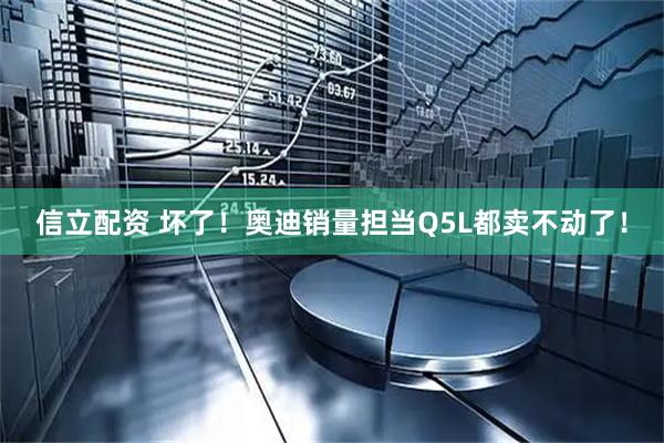 信立配资 坏了！奥迪销量担当Q5L都卖不动了！